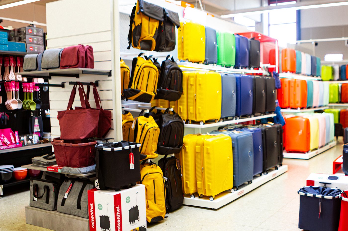 Reisegepäck bei Macro